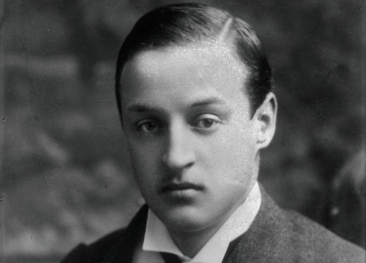 Charles Spencer-Churchill, 9th Duke of Marlborough in dark suit