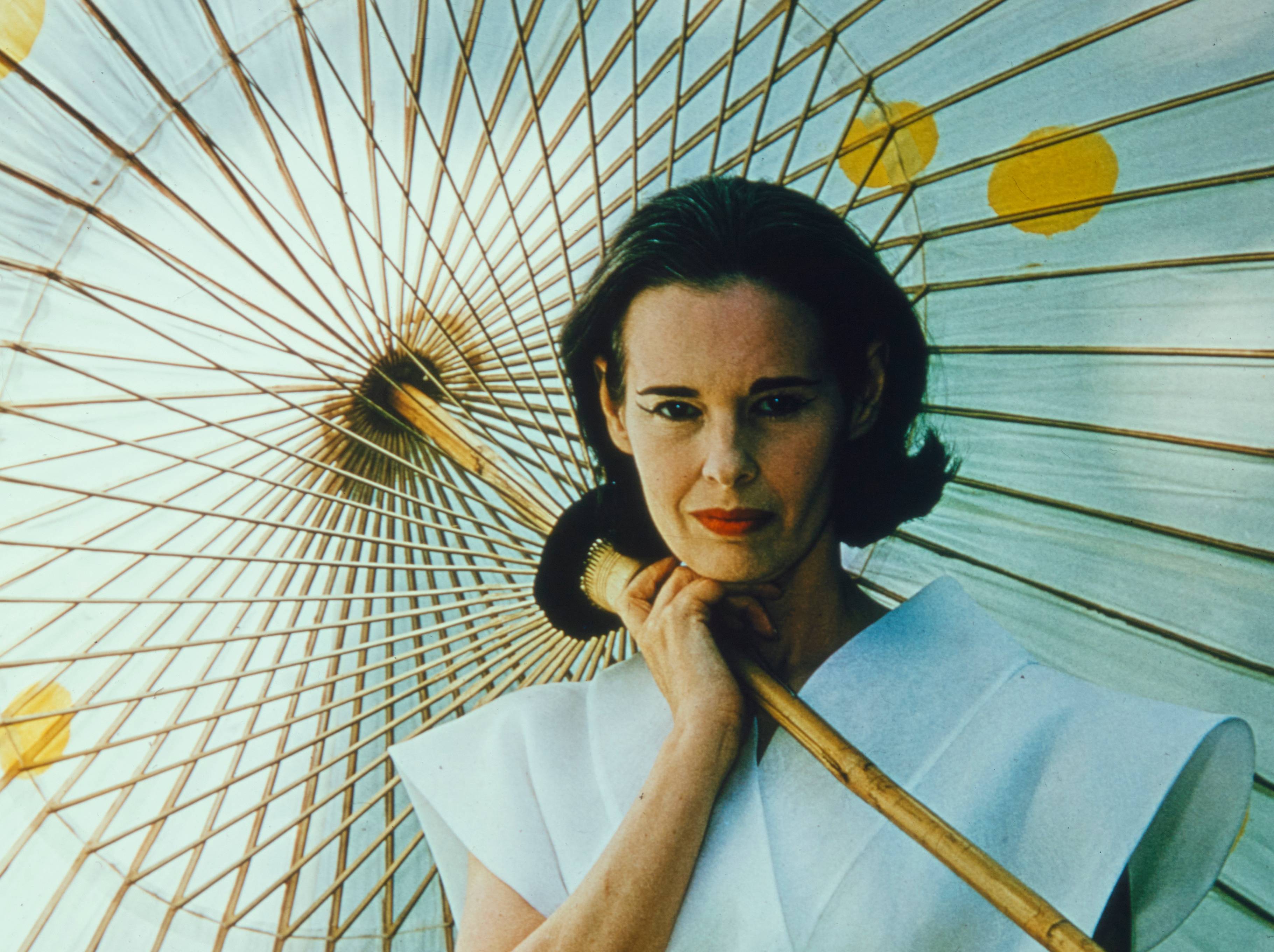 Portrait of American socialite, heiress, and fashion designer Gloria Vanderbilt