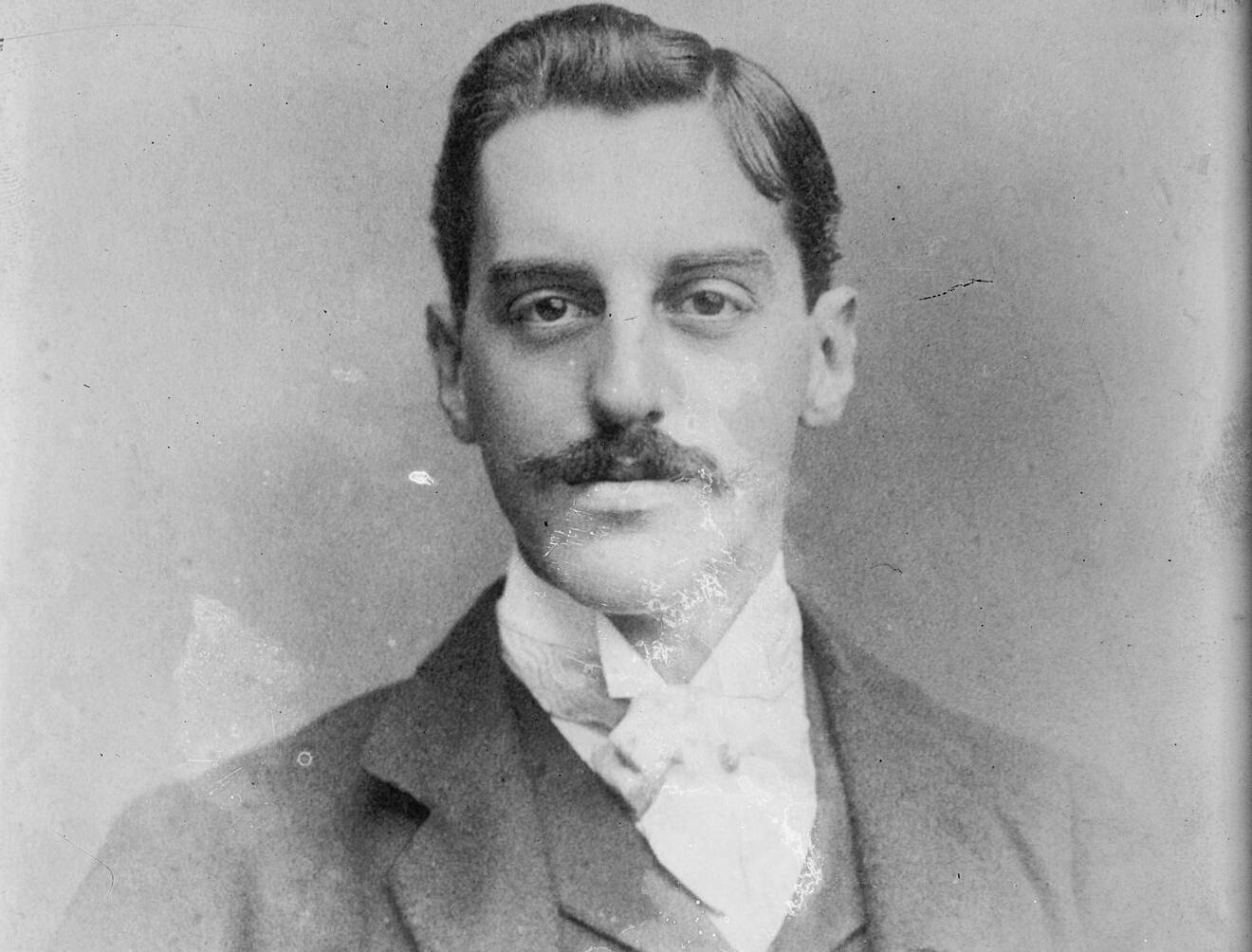 George Vanderbilt II in suit