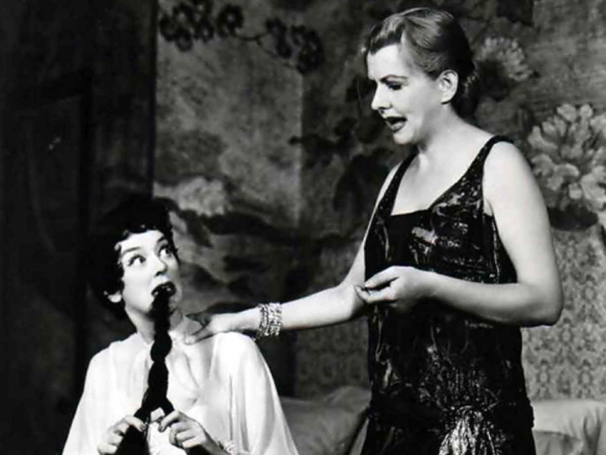 Rosalind Russell and Polly Rowles from -  