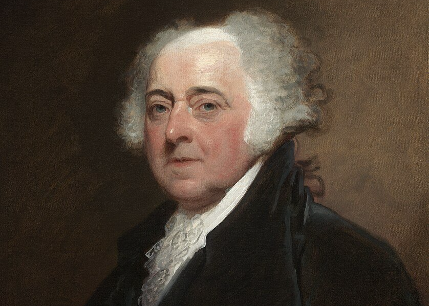 Portrait Painting of U.S. President John Adams