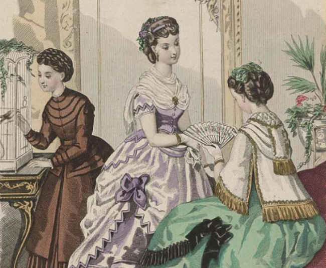 Wealthy women from the 18 century