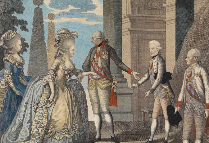 Aristocrats from the 18th century