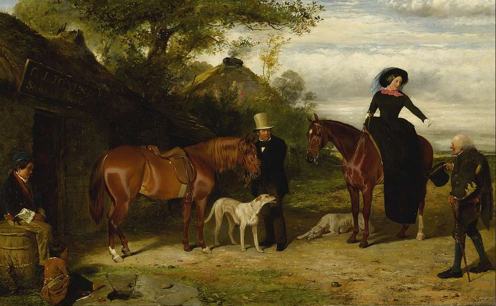 Friedrich Wilhelm Keyl - At the farrier