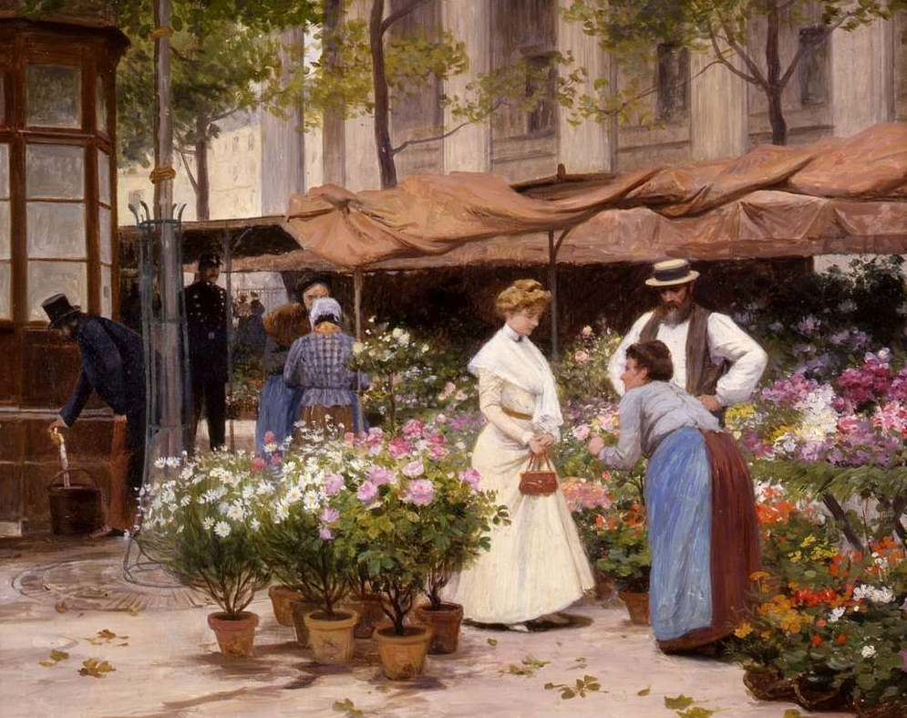 Photo of A Flower walk painting