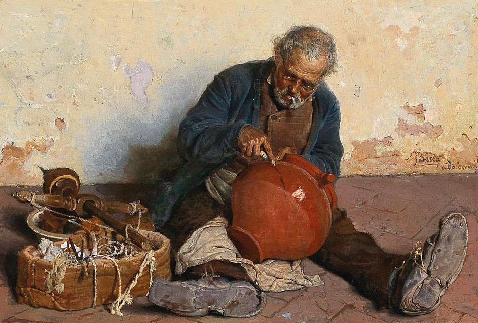 Luigi Serra - The broken Jug