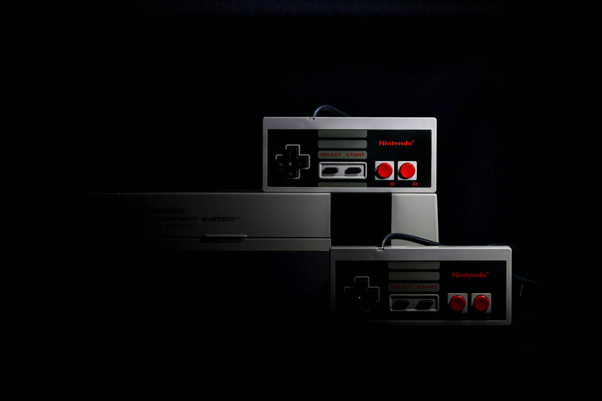 Nintendo Nes Game Console Set