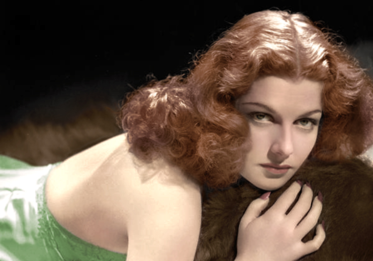 American Actress Ann Sheridan Posing