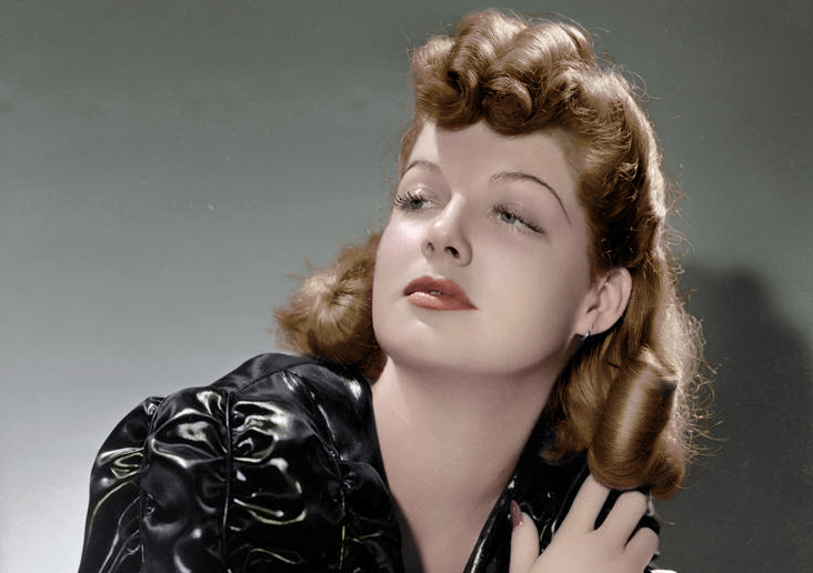 Portrait of American actress Ann Sheridan