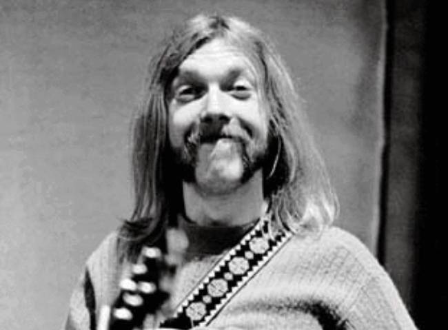 Duane Allman with guitar