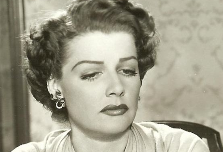 Promotion photo from a movie featuring Ann Sheridan