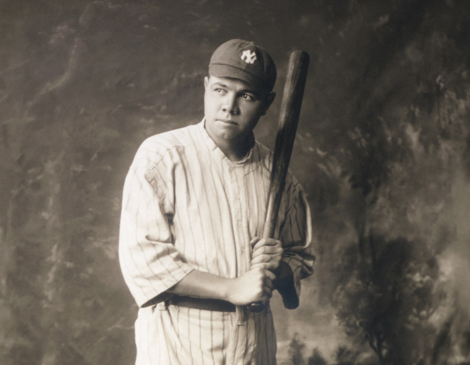 Babe Ruth as a member of the New York Yankees - 1920