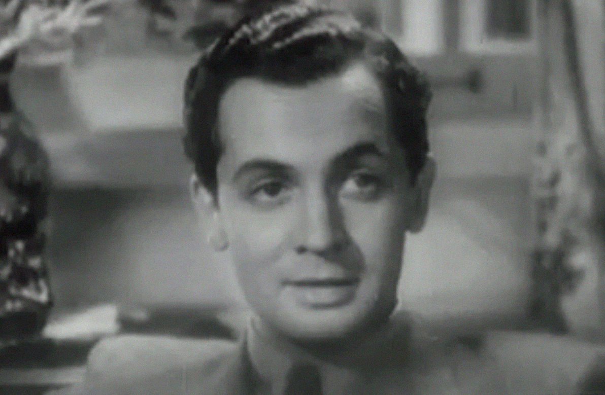 Edward Norris in a trailer for a movie