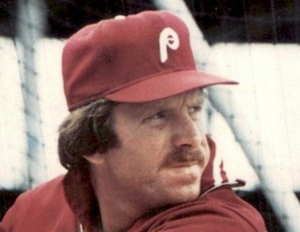 Image cropped from a baseball card of Mike Schmidt from the 1987