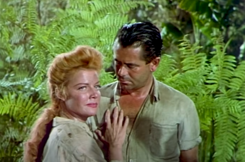 A screenshot from the movie Appointment in Honduras