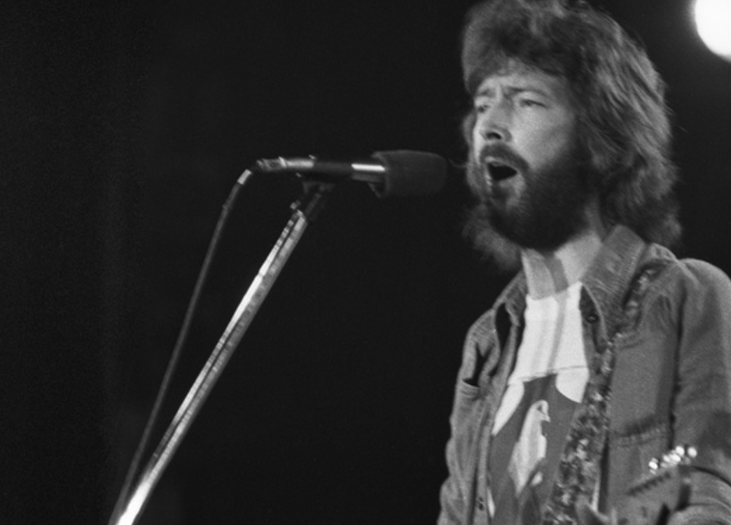 Eric Clapton playing a guitar