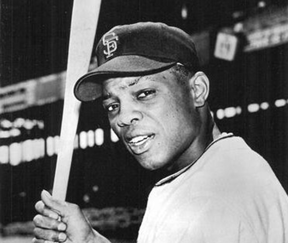 Professional baseball player Willie Mays - 1961