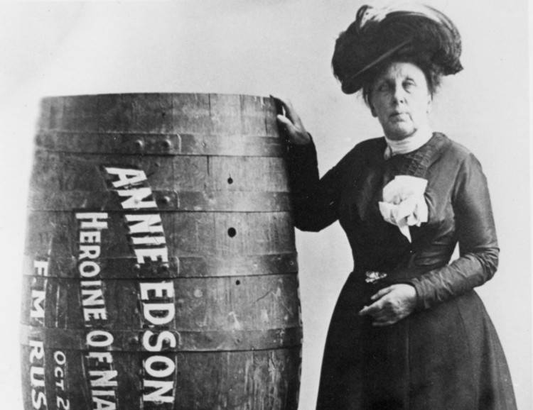 Photograph of Annie Edson Taylor