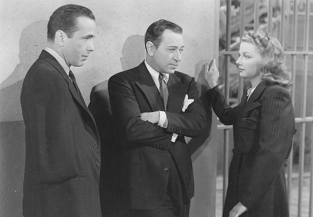 Still from the American film noir They Drive by Night (1940)