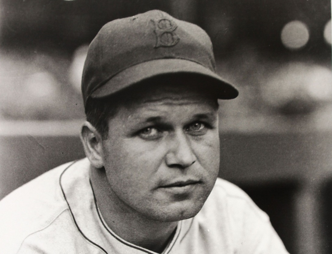 Jimmy Foxx, early in his career with the Boston Red Sox. - 1936