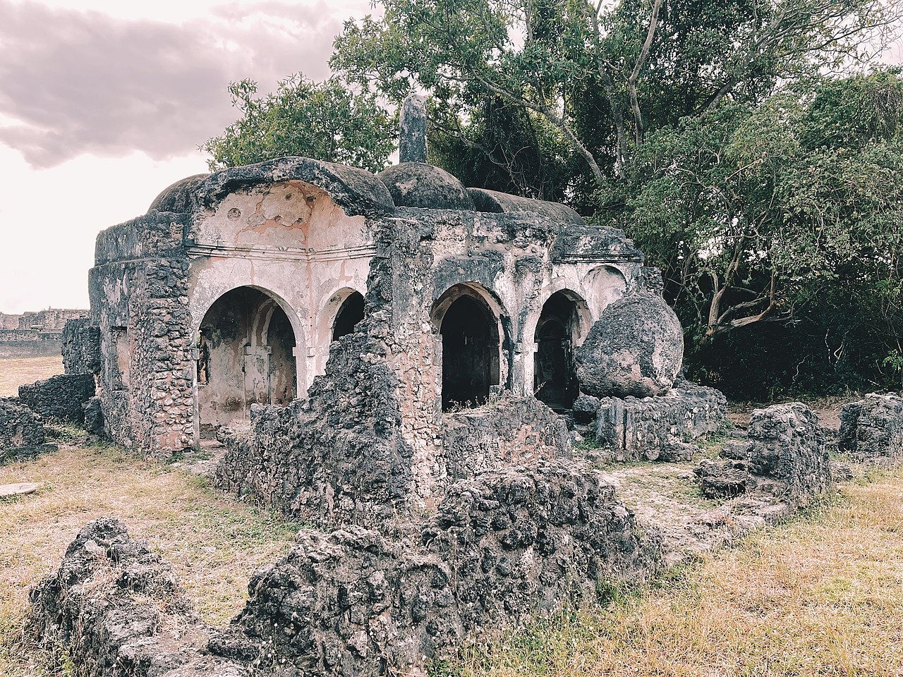 Small Domed Mosque Kilwa 15.C