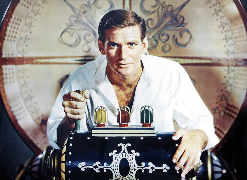 Portrait Photo of the actor Rod Taylor in the movie 