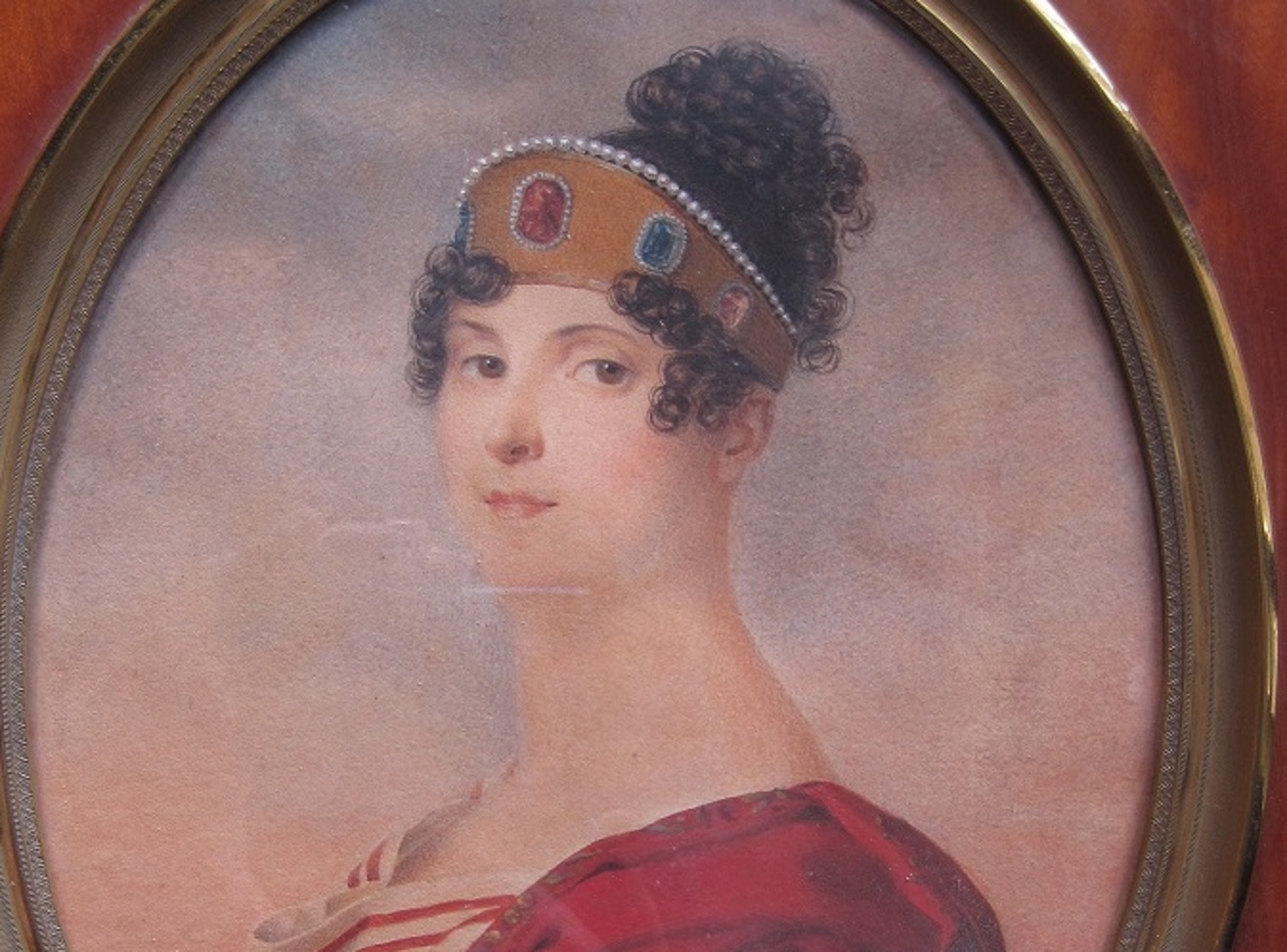 Portrait of Madame Tallien looking at side - 1805