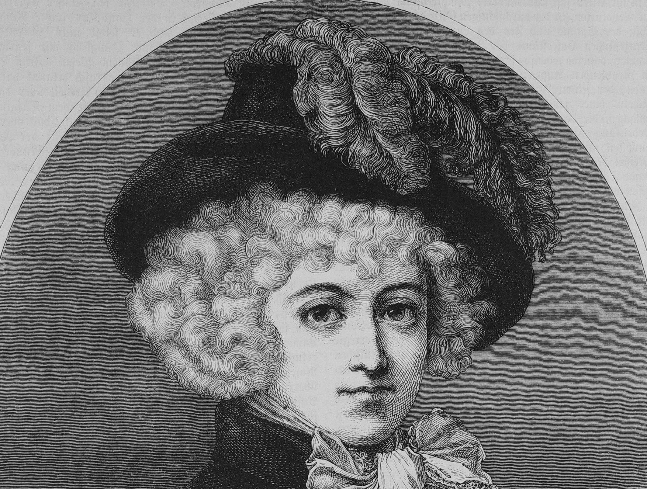 Portrait of Madame Tallien looking at front - 1874