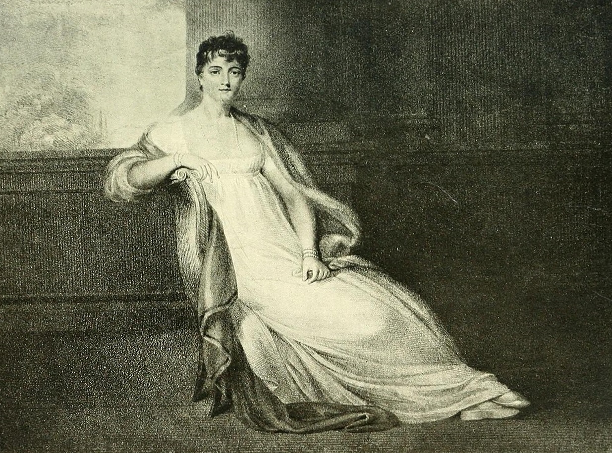 Portrait of Madame Tallien looking at side - 1910