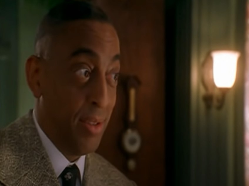 Gregory Hines as Bill Robinson in suit