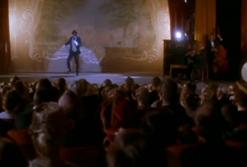  Gregory Hines as Bill Robinson dancing on stage