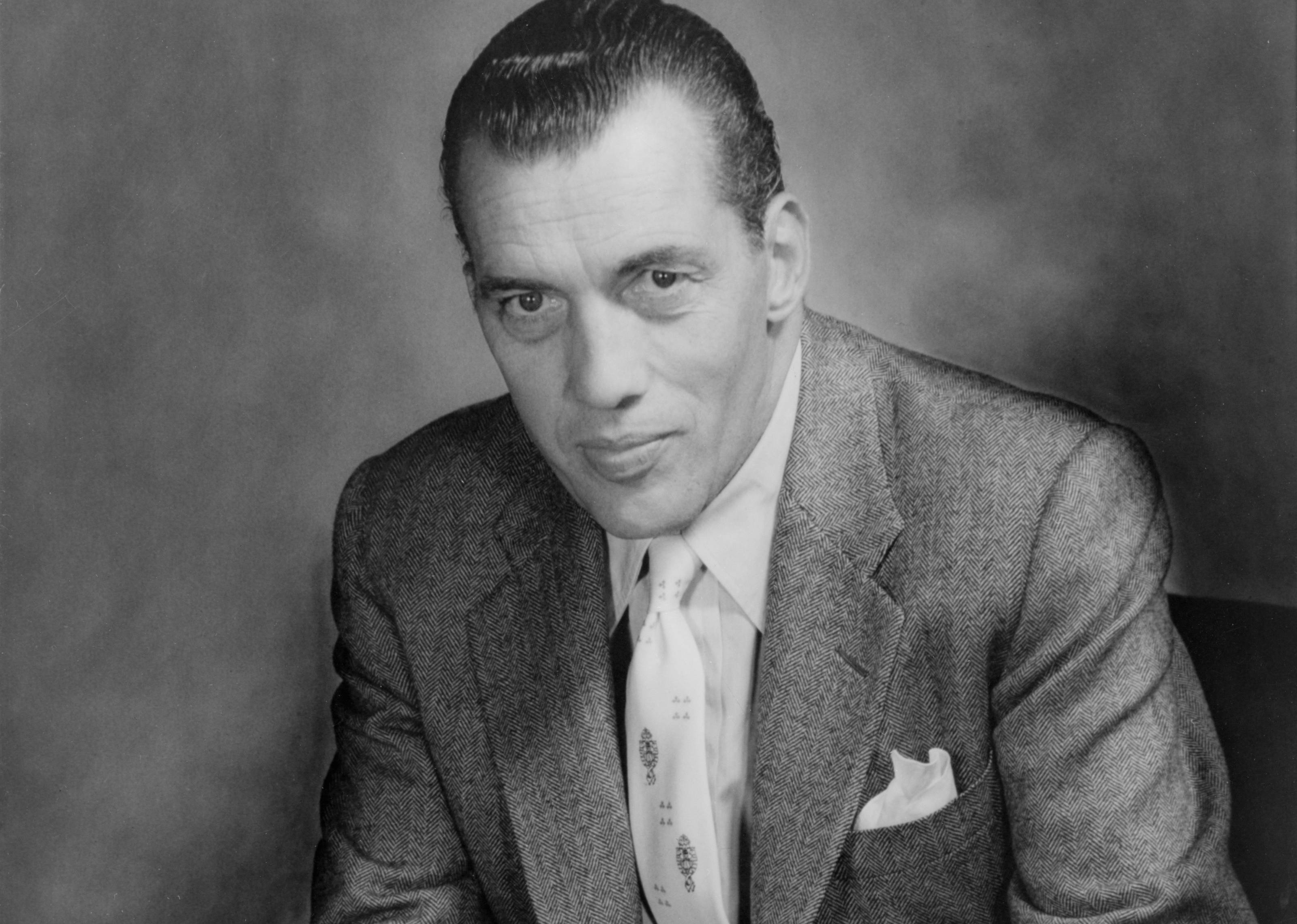 Ed Sullivan in suit