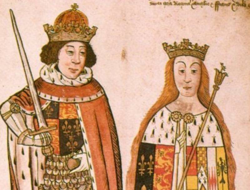 Richard and Anne as King and Queen