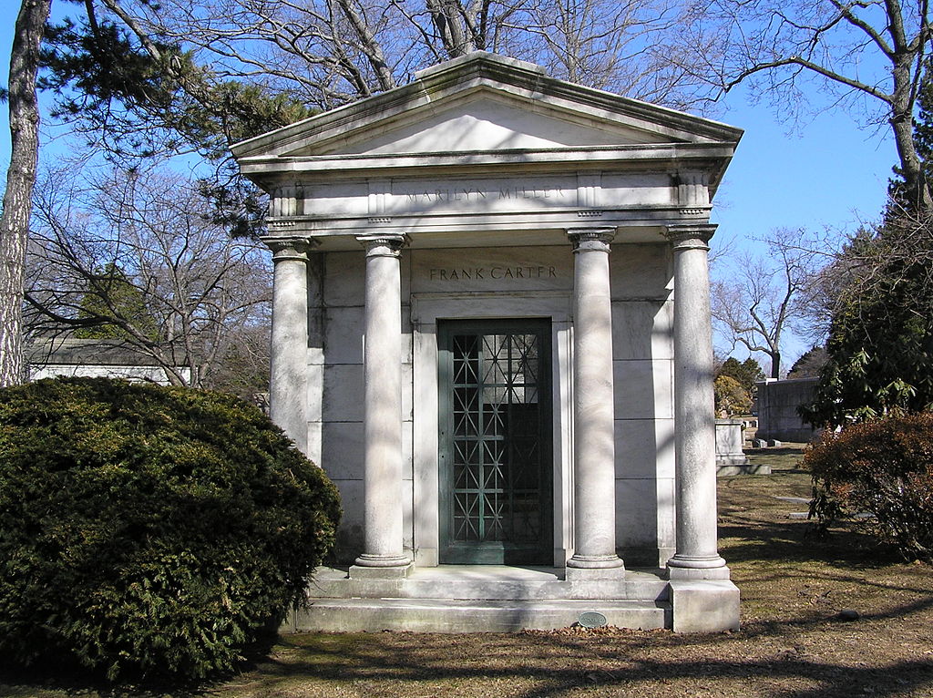 The mausoleum of Marilyn Miller and Frank Carter