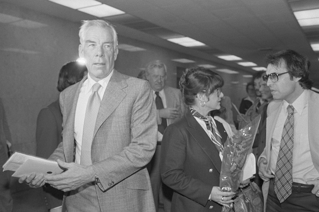 Lee Marvin Ignoring Michelle Triola Marvin