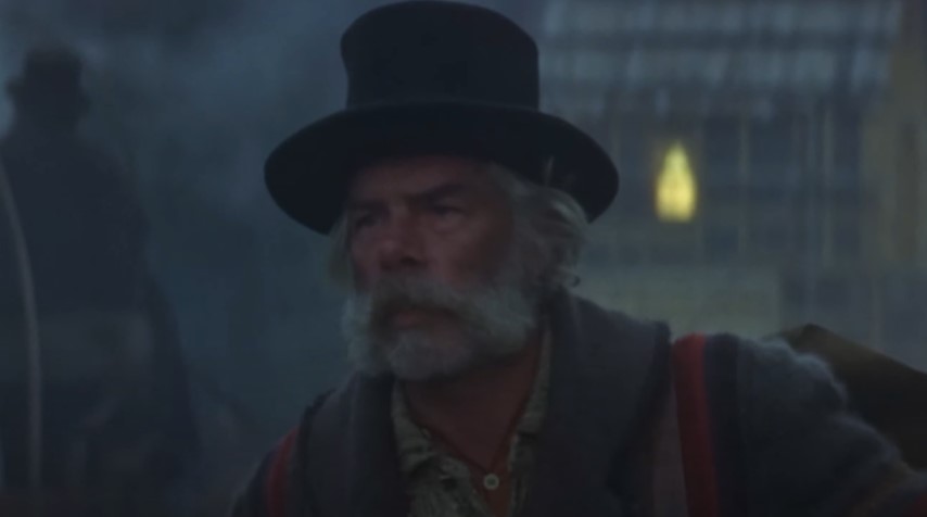 lee marvin in  Paint Your Wagon wearing western clothes and hat