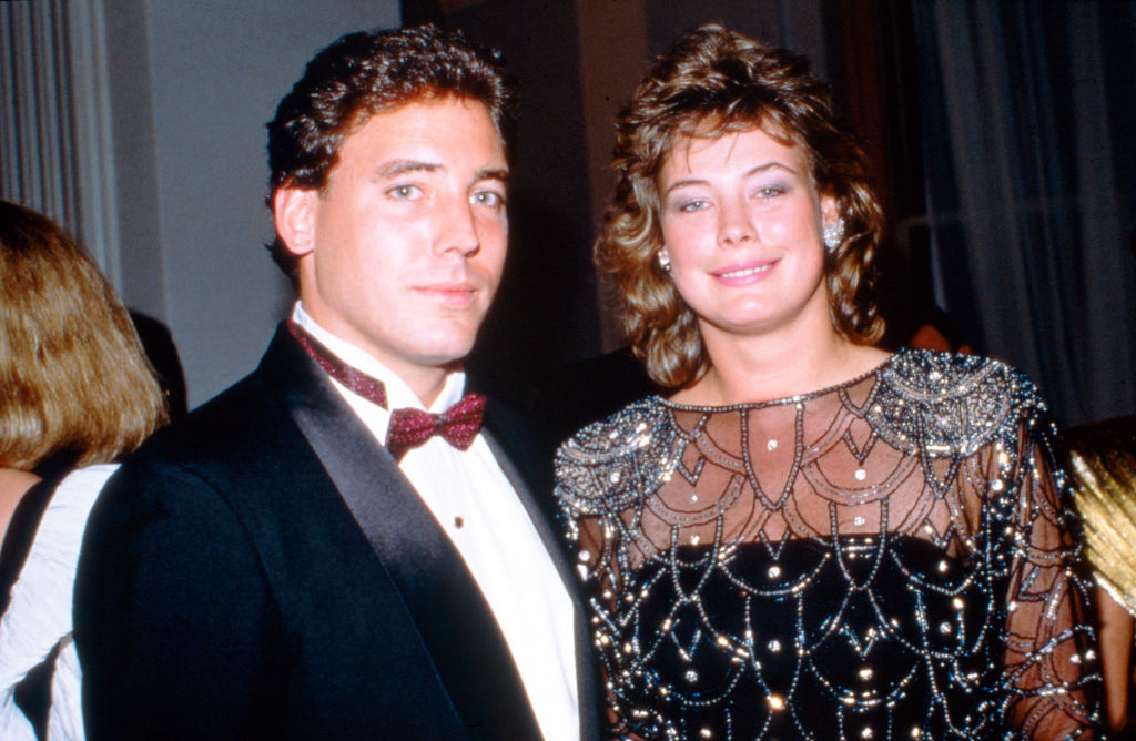 Annie Laurie Ala von Auersperg and her brother Alexander, Sunny von Bulow's children