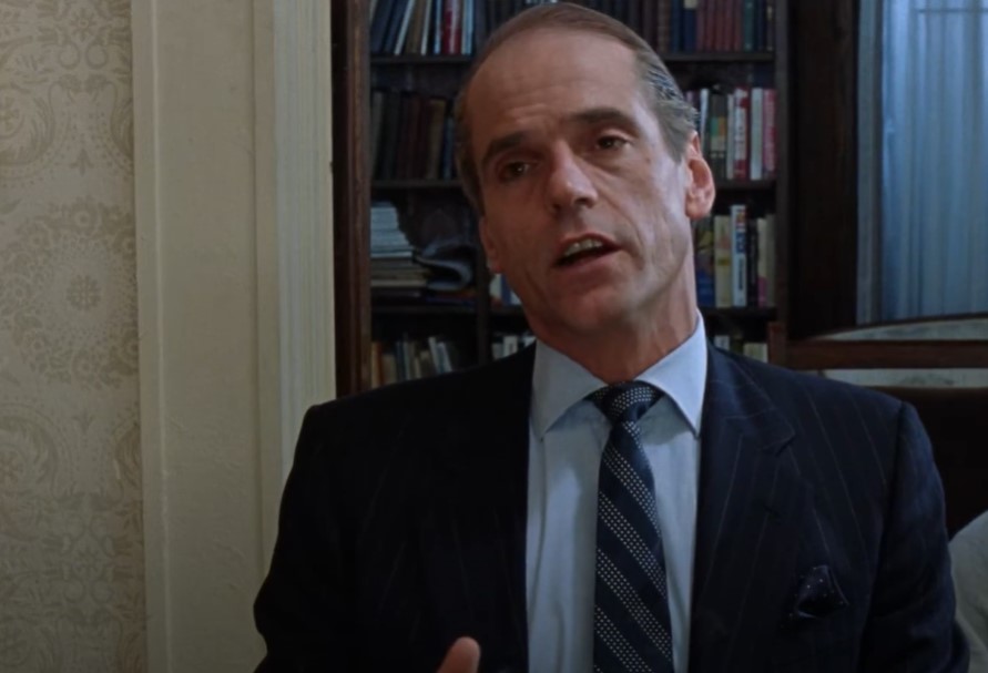 Jeremy Irons  as Claus von Bulow in movie