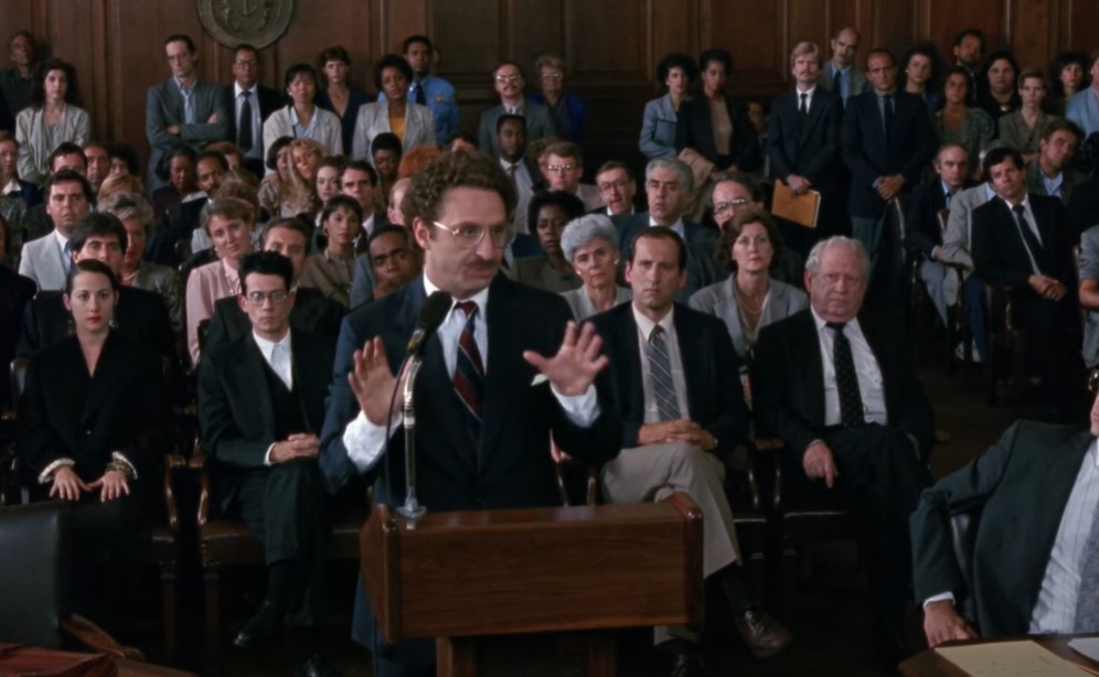 Ron Silver as Alan Dershowitz in the movie