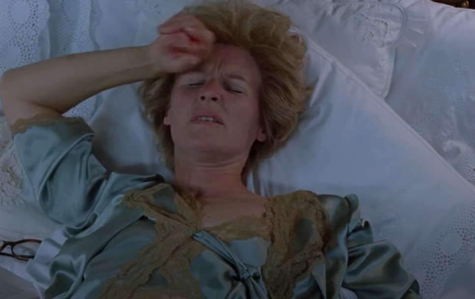 Glenn Close as  Sunny von Bulow in  the movie