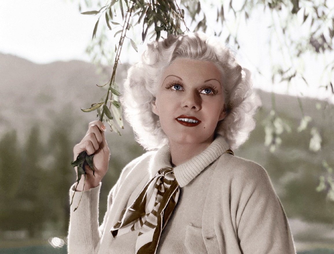 Jean Harlow, star of the MGM musical comedy 'Reckless' - 1934