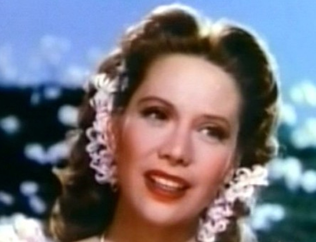 Dinah Shore from the film Till the Clouds Roll By - 1946