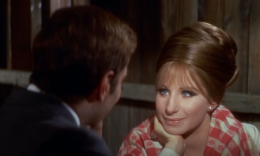 Barbra Streisand  as Fanny Brice and  Omar Sharif  as Nick Arnstein