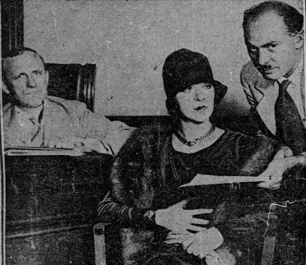 Fanny Brice Being Granted Divorce Decree By Judge Otto Kerner