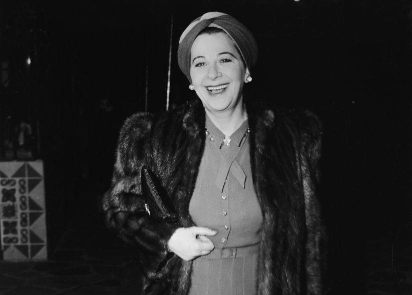 American actress, singer, and comedian Fanny Brice