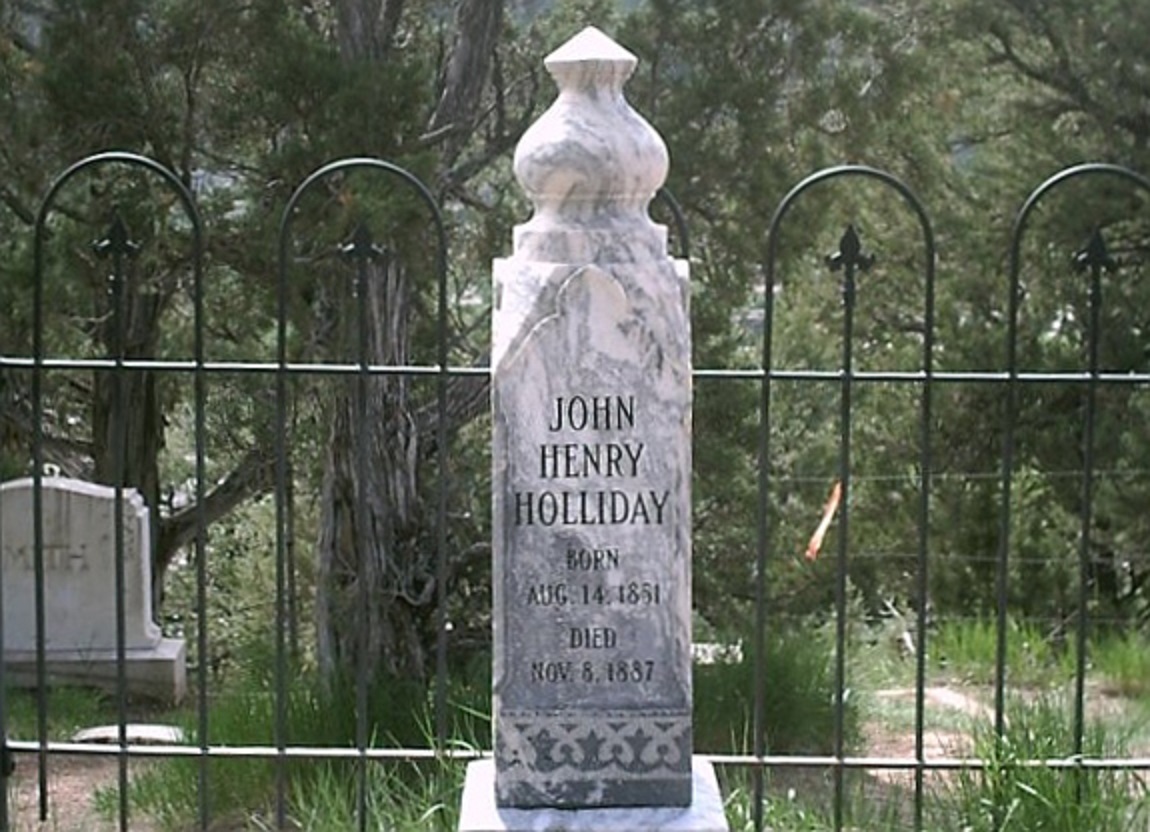 This is the Current Headstone for Doc Holliday - 2009