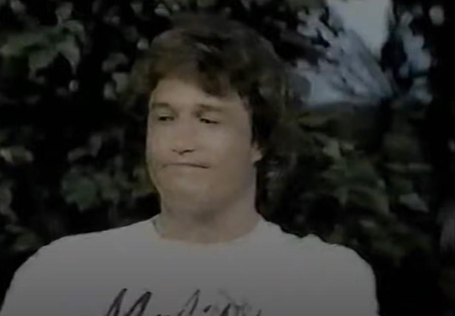 andy gibb in white on Good Morning
