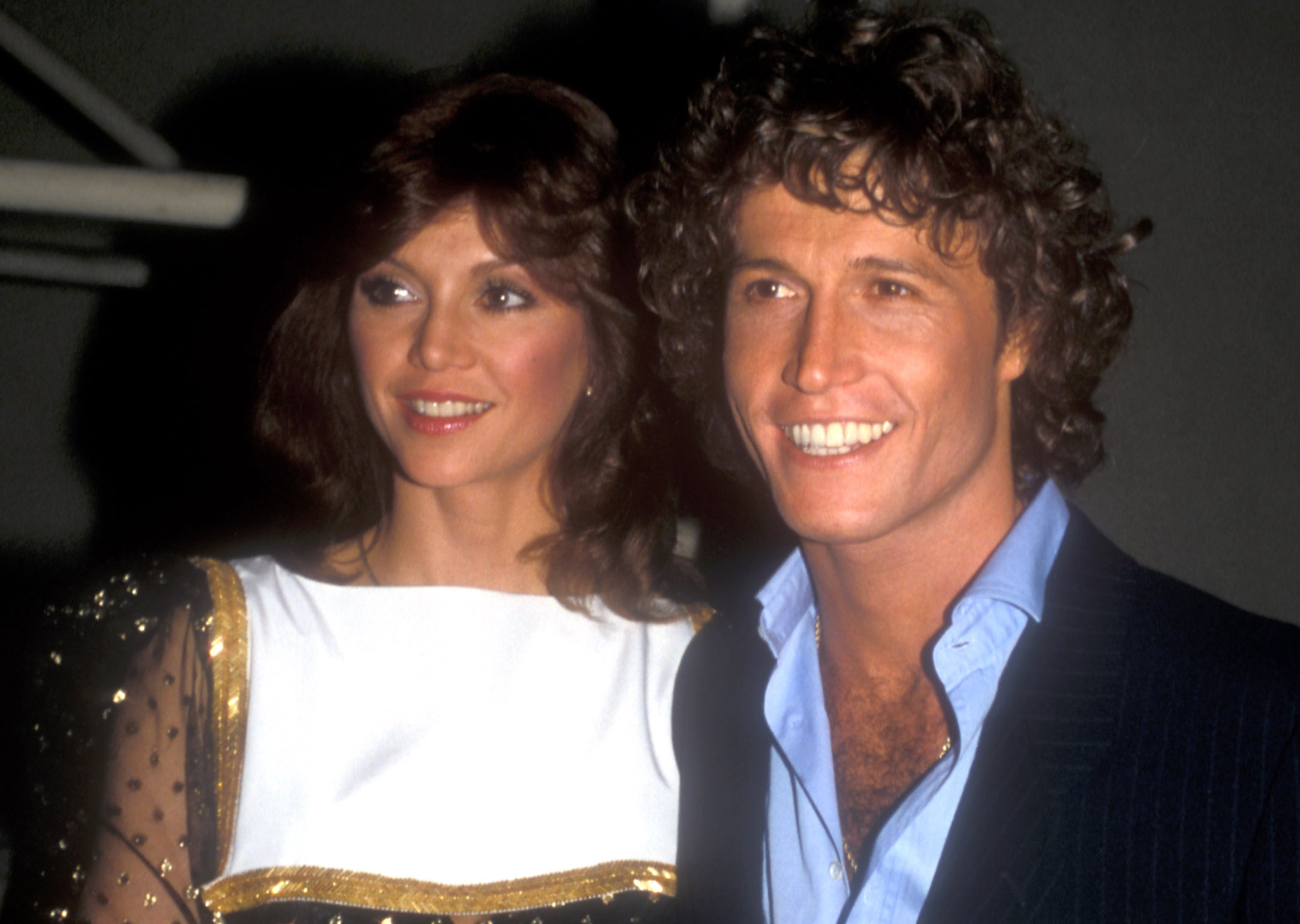 File Photo of Victoria Principal & Andy Gibb