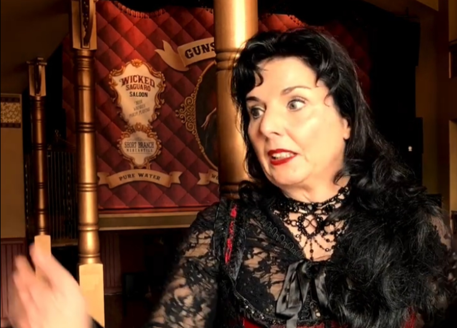 Screenshot of Big Nose Kate looking at side - from One Day Only (2018/19)