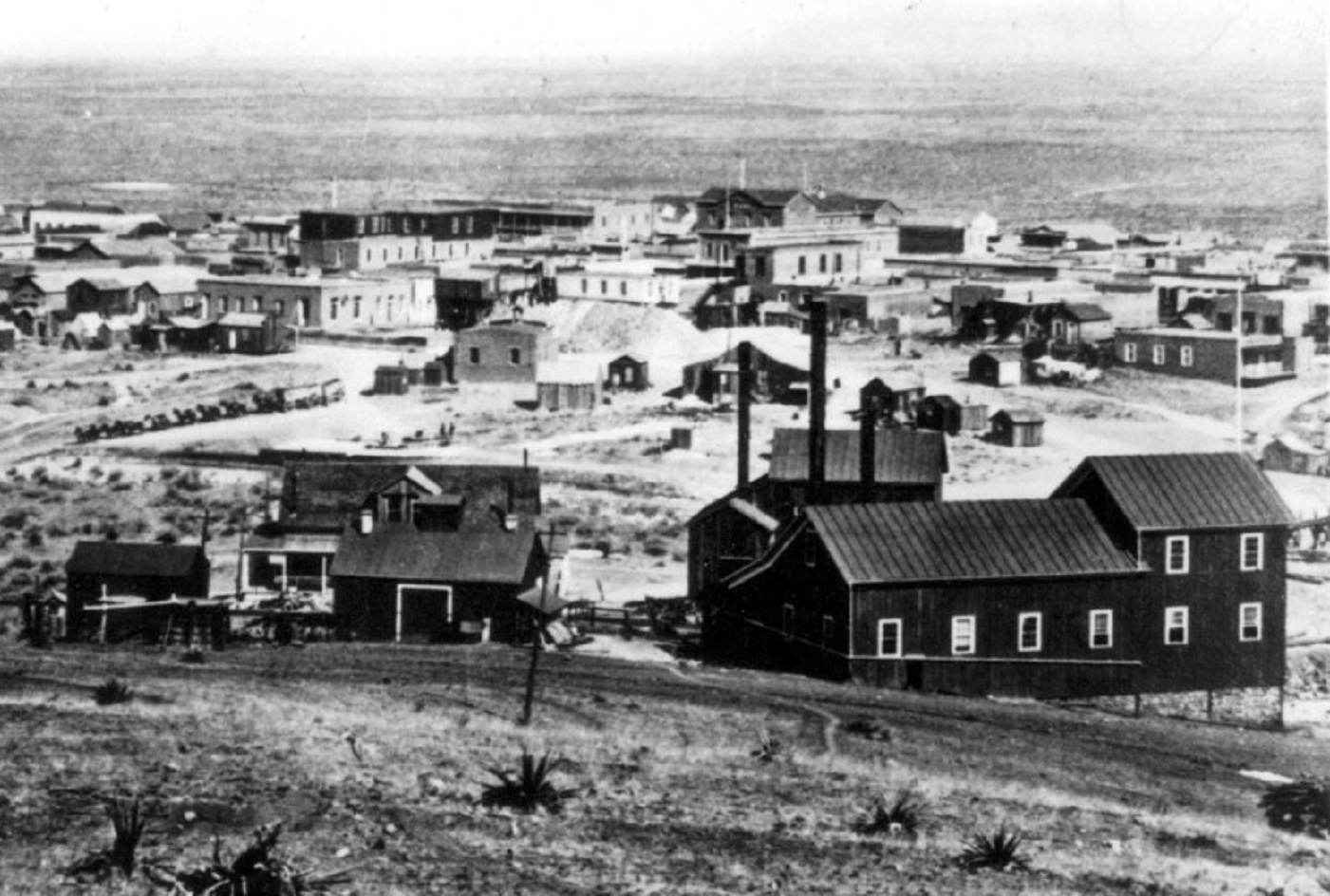 Tombstone, Arizona in 1881 photographed by C. S. Fly. - 1881